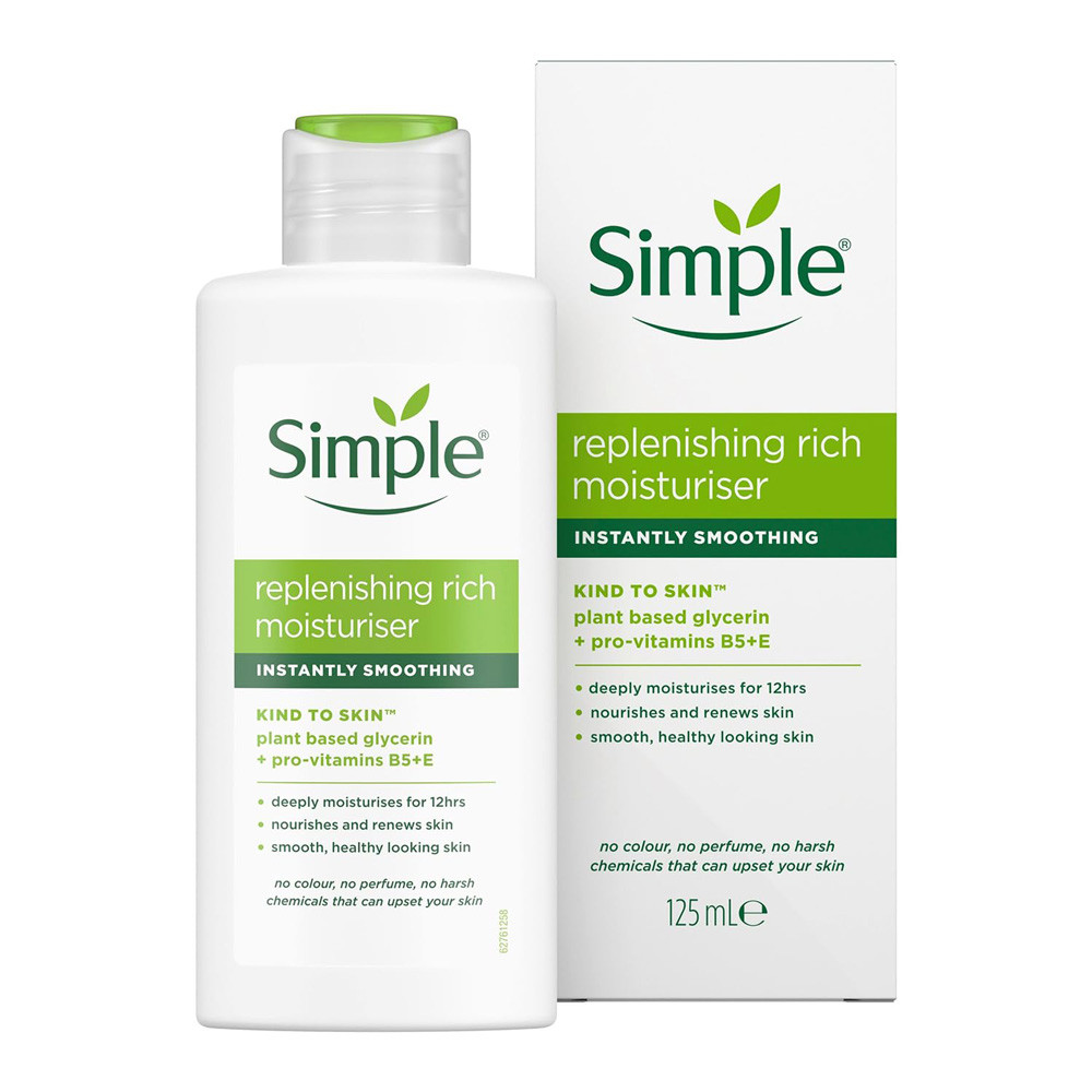 Simple Kind to Skin Replenishing Rich Moisturizer – 125ml